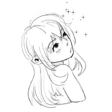 girl sketch <33