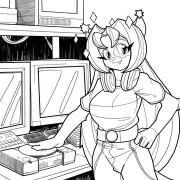 Kuroba and her psx