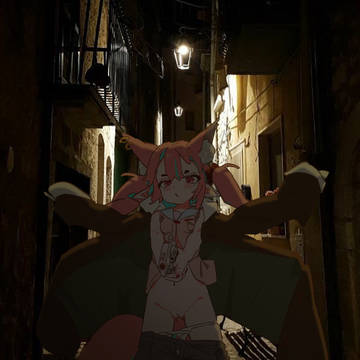 夜の道