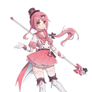 粉毛魔法少女