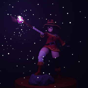 Megumin 3D NSFW