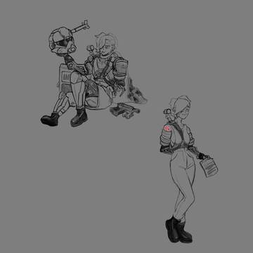 Armless Helldiver Veteran, WIP#1