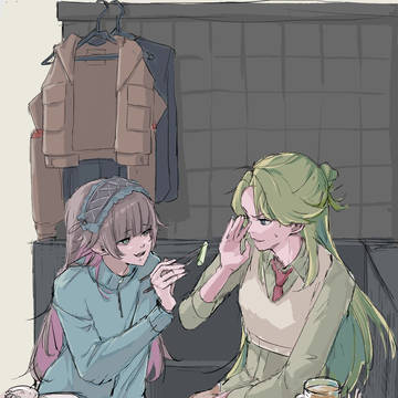はい、あ〜ん（笑）
