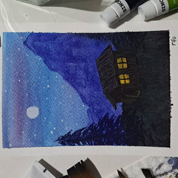 An afternoon on watercolour