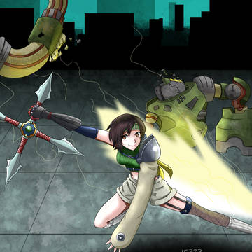 Yuffie fan art