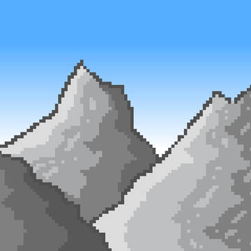 Mountains.