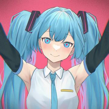 Miku's Distorted Embrace