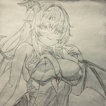 AIイラスト模写（4枚目）