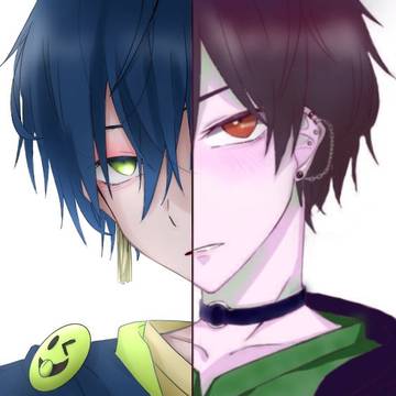 フリー線画友達とぬりぬり