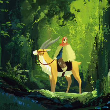 Princess mononoke study