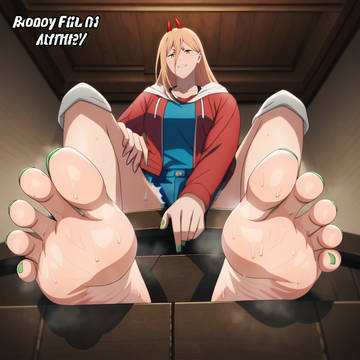 Power Chainsaw Man feet