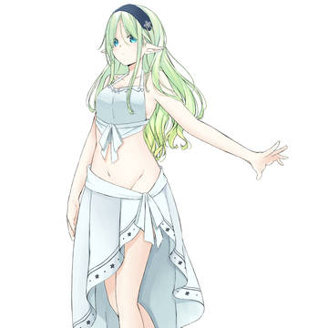 エルフの少女