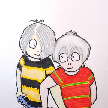 ゲタ兄さんと一郎くん