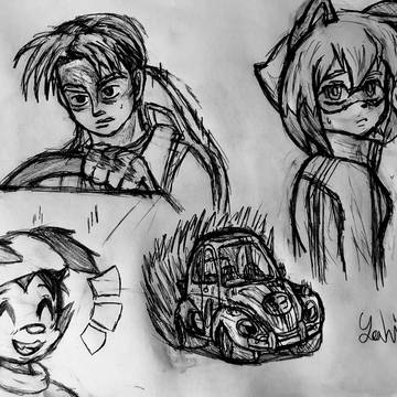 Random sketchs
