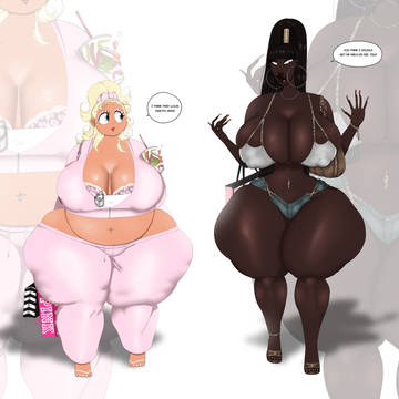 Trixie & Keisha hanging out