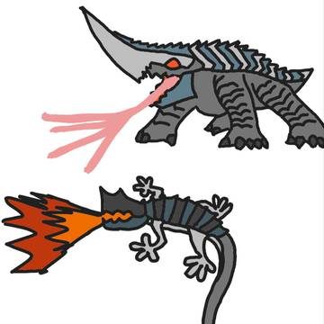ツインマウンテントカゲ