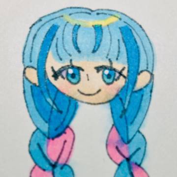 三つ編みの女の子