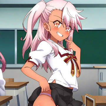 クロエ パンチラ挑発