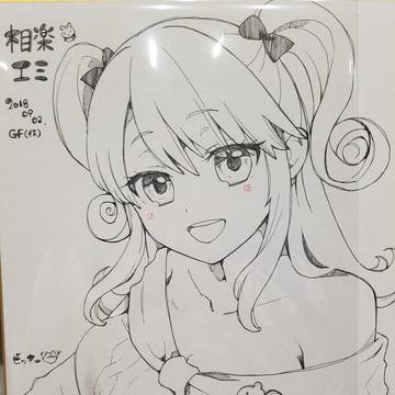 ガルフレ色紙絵
