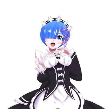 おすわりレム