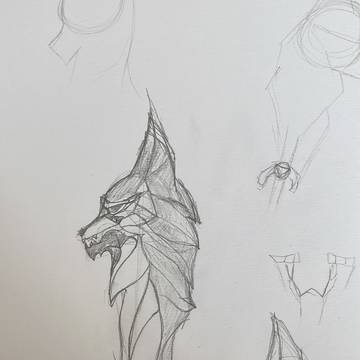 Hand sketch tattoo ideas
