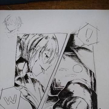 Gペン落書き
