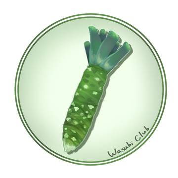 【wasabi club】アイコン描いた