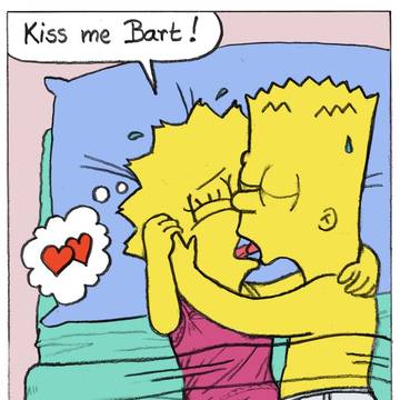"Kiss me Bart!"