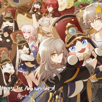 スターレイル1周年おめでとう！！