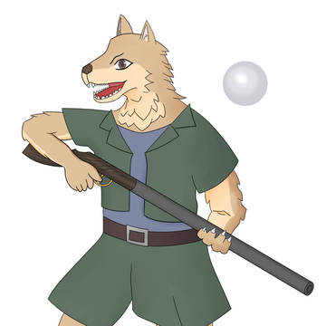 【ソード・ワールド2.5魔物イラスト】コボルドシューター