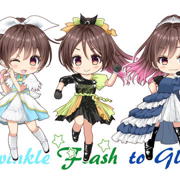 KOTOKO LIVE フラワースタンド企画イラスト