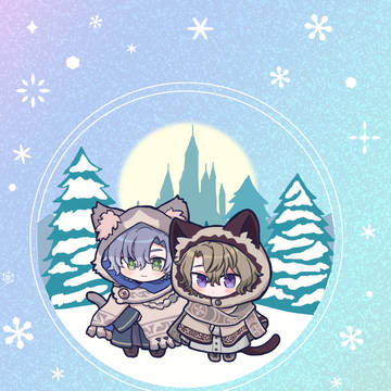 5/5賢マナ新刊サンプルお品書き*ねこのしてい