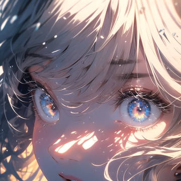 The universe in the eyes