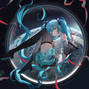 宇宙,miku