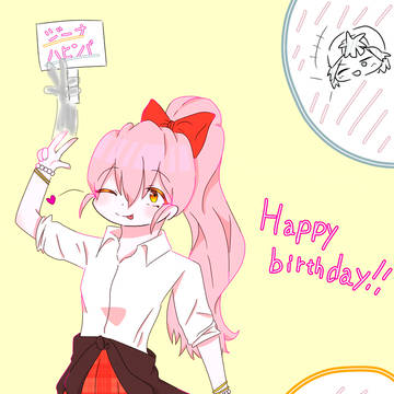 ジーナちゃんお誕生日おめでとう‼️‼️🥳🥳🥳