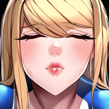 samus kissing face