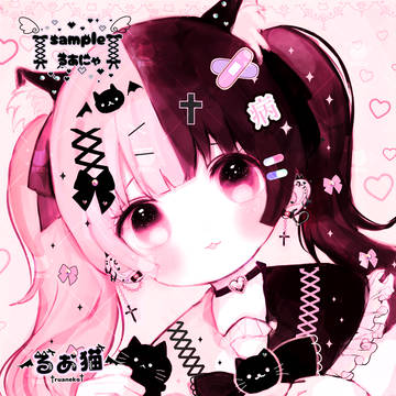 地雷系ピンク猫ガール🎀