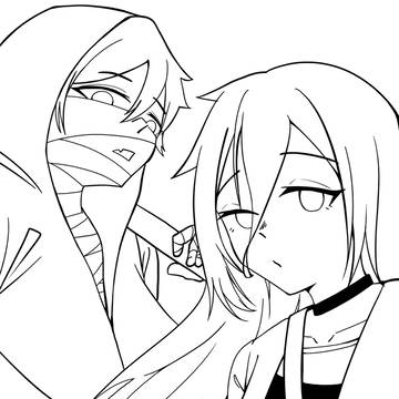 ザックレイ（の線画）