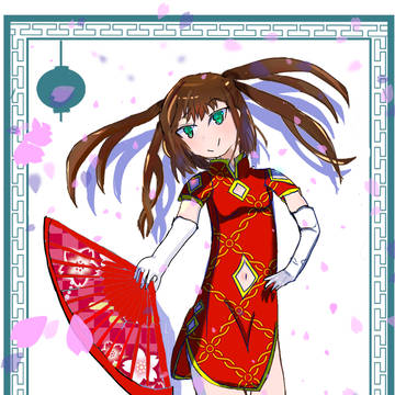 オリジナルナルチャイナ風少女