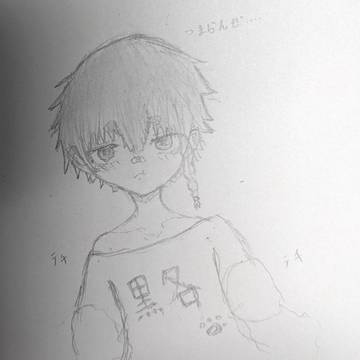 アナログは素晴らしい😭✨!推しが描けr(((