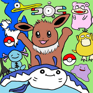 みんなの好きなポケモン詰め合わせ