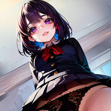 下からのおパンツ