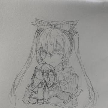 アモールとレアちゃん人形