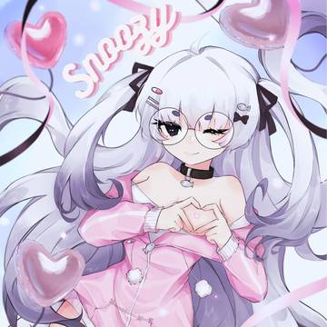 Snoozy Vtuber Merch Design