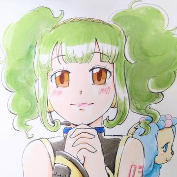 ボカロ衣装の有栖川あおいちゃん