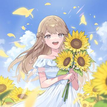 IRIAMライバー「猿飛いずも」2周年・3周年記念イラスト