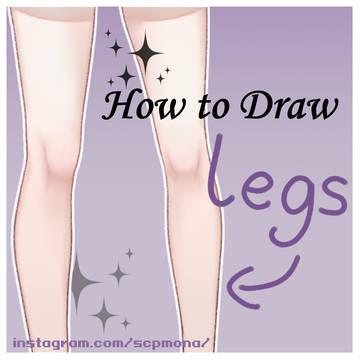 ⭐How I draw legs⭐