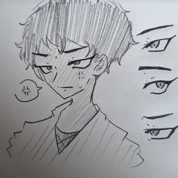 カブルーくんラクガキ