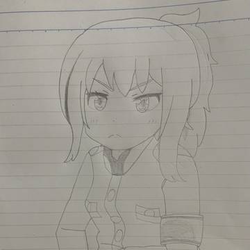 宮下愛(模写)