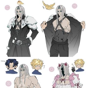 about Sephiroth‘s close……